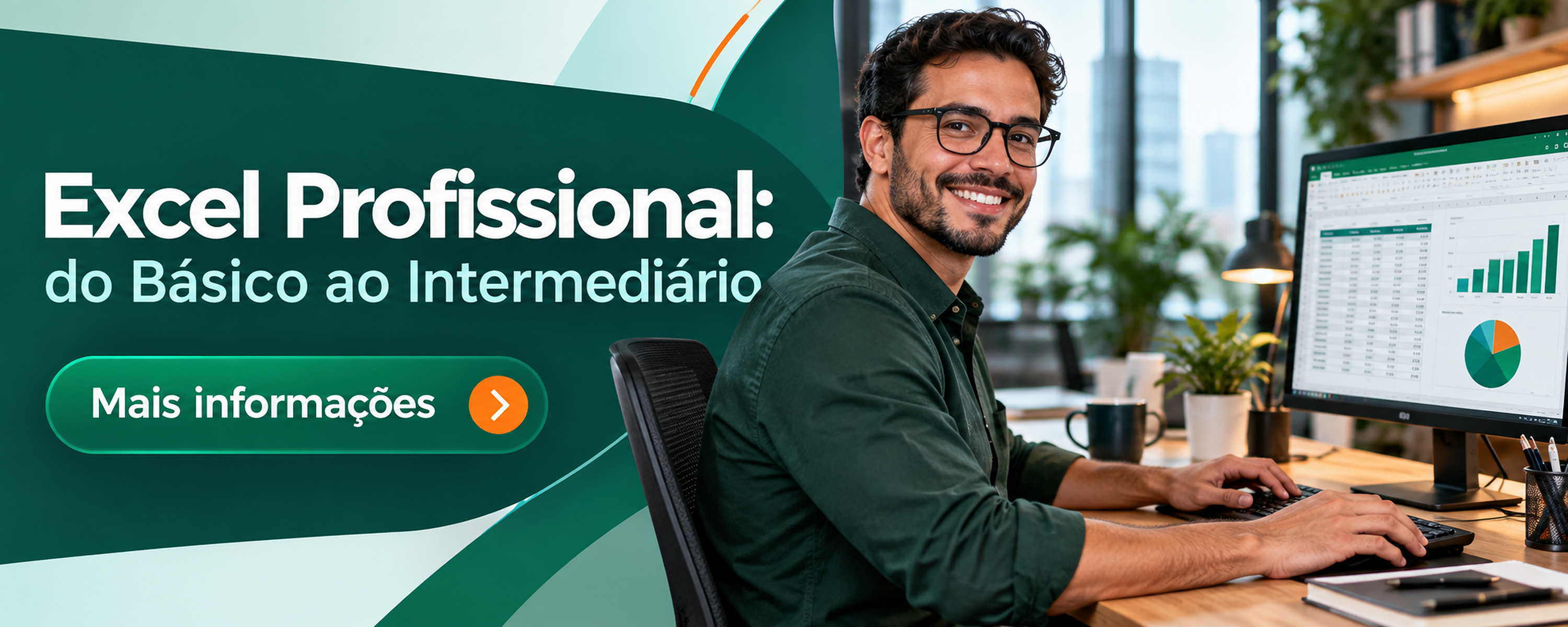 Capa do curso Excel do Básico ao Avançado