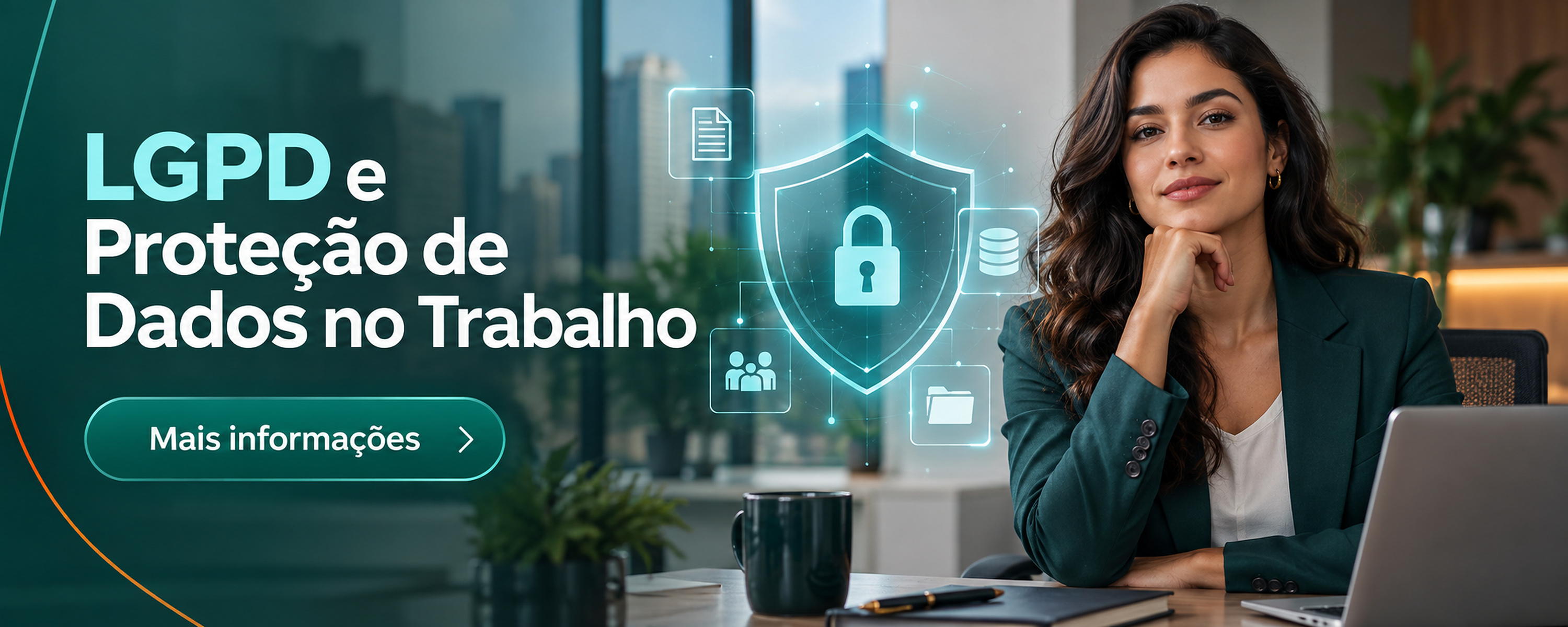 Divulgação do curso LGPD e Proteção de Dados no Trabalho